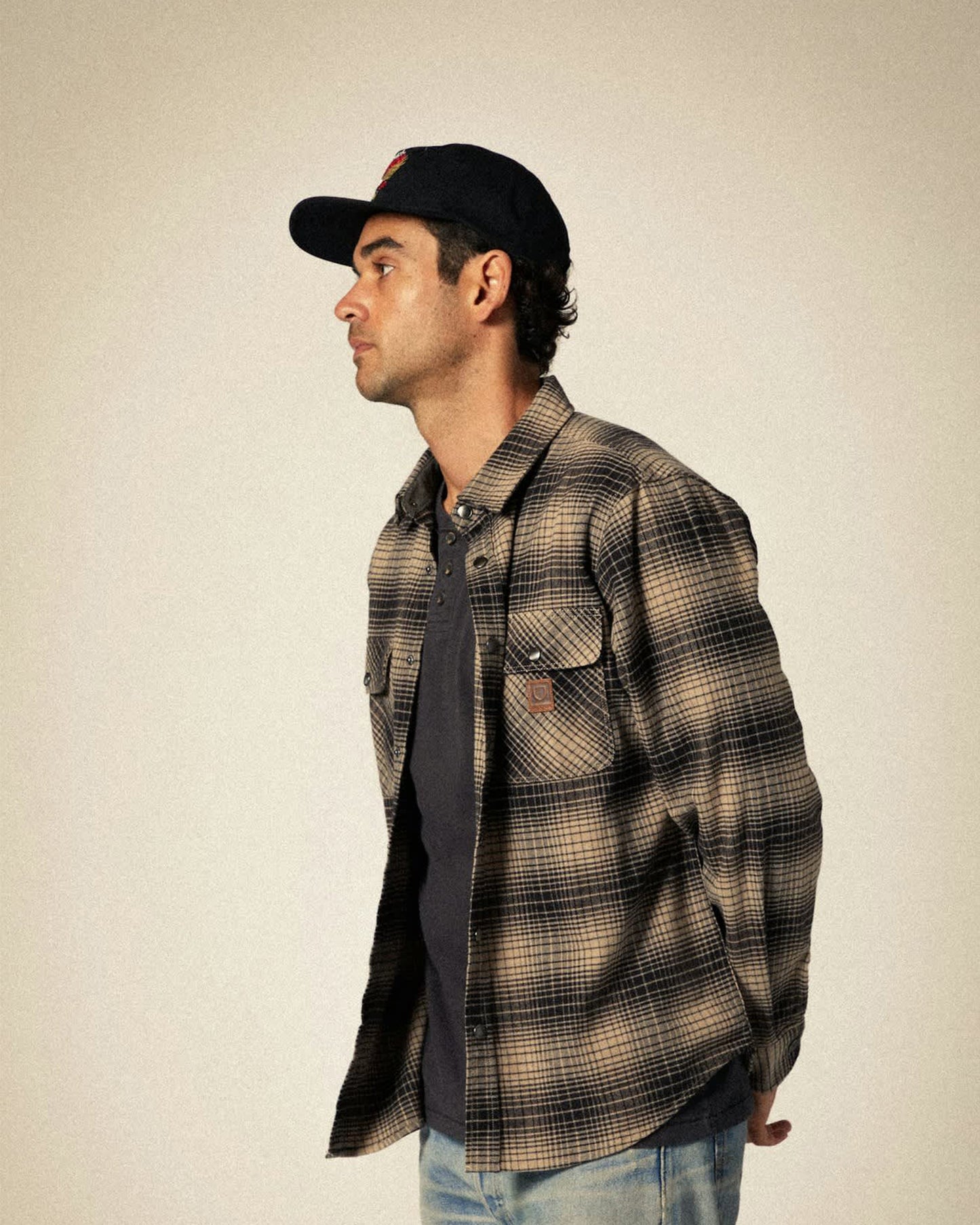 Keller Snapback Hat - Black