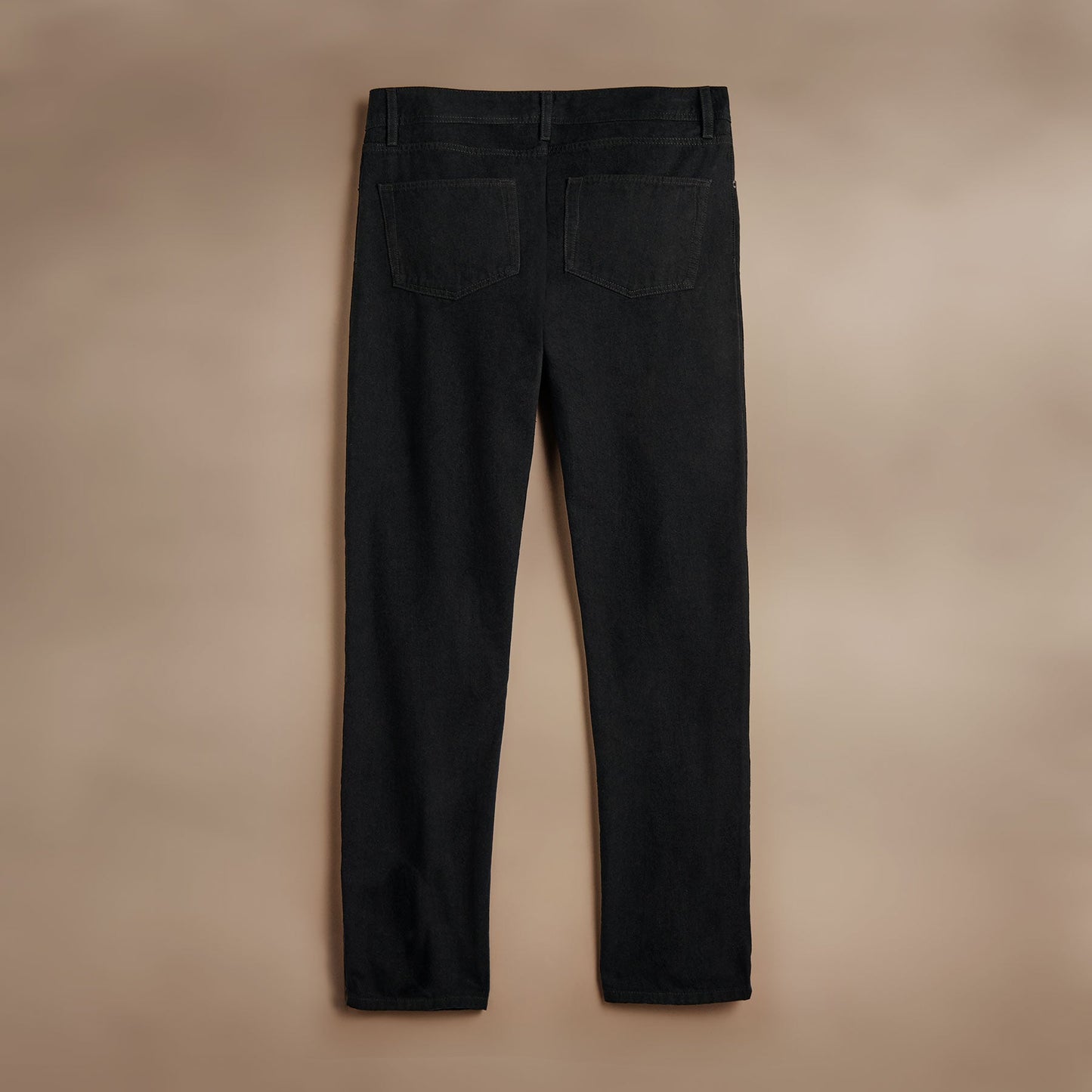 Black Denim 5 Pocket Pant - Black