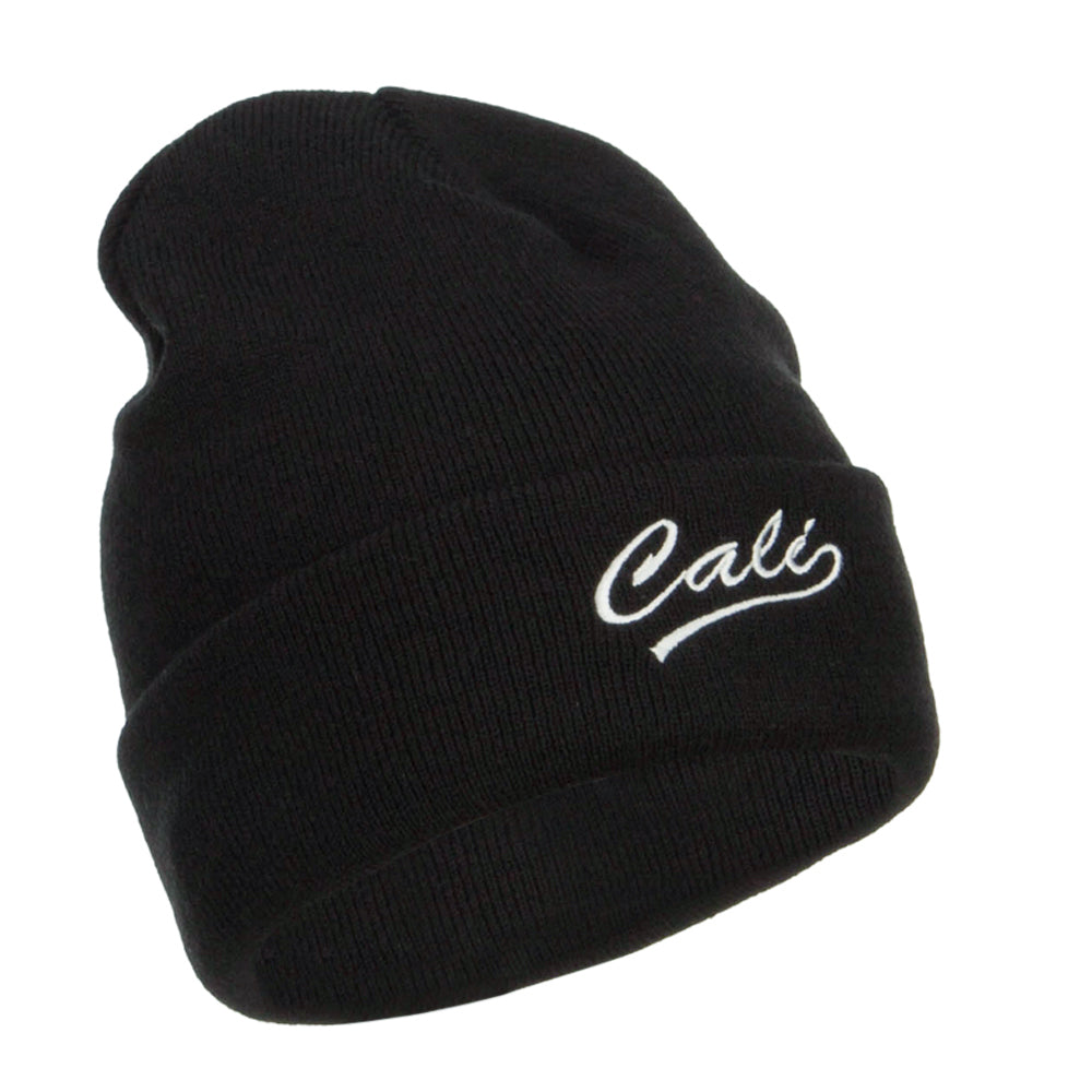 Cali Embroidered Big Size Beanie