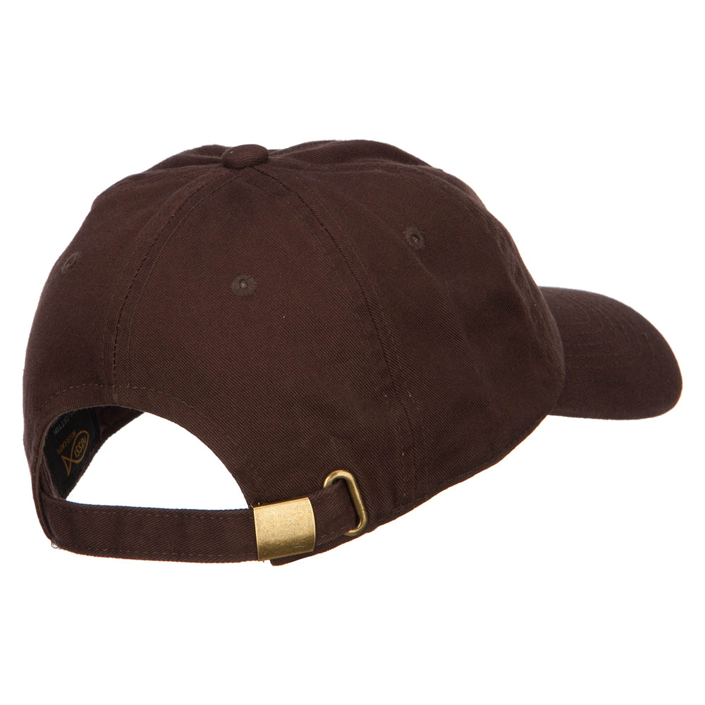 Rasta Lion Head Embroidered Unstructured Cap