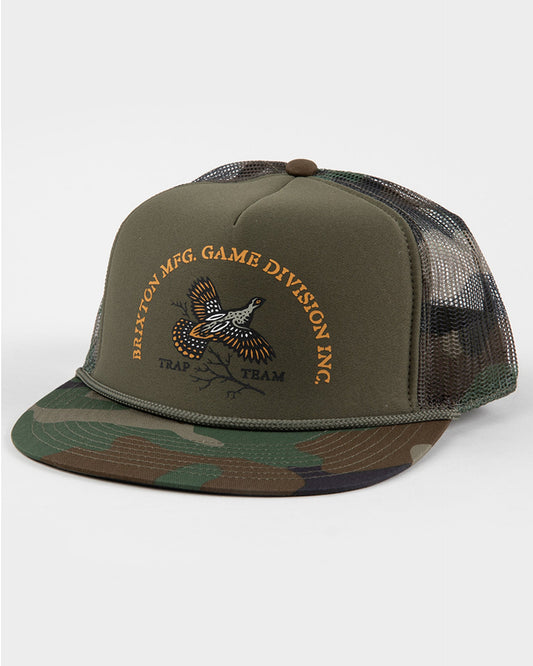 Game Netplus Trucker Hat - Camo / Olive / Camo