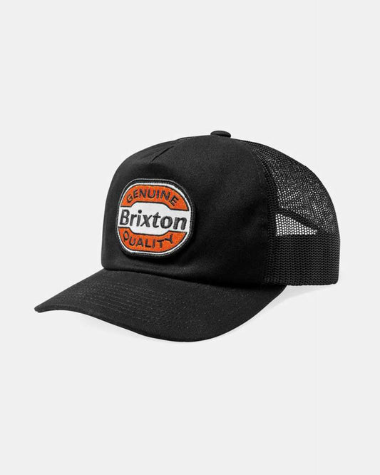 Keaton Netplus Trucker Hat - Black/Black