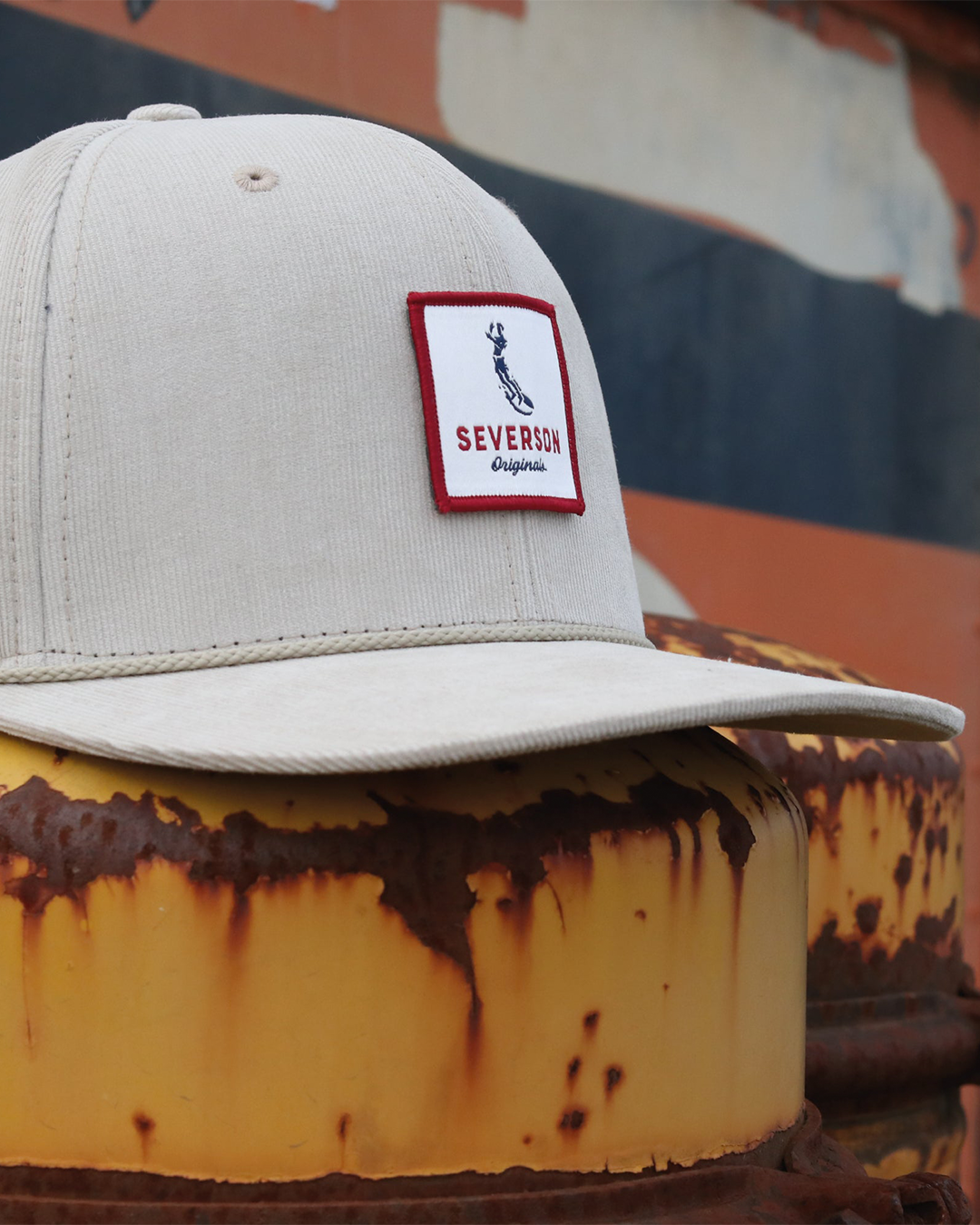 DOG PATCH CORDUROY HAT