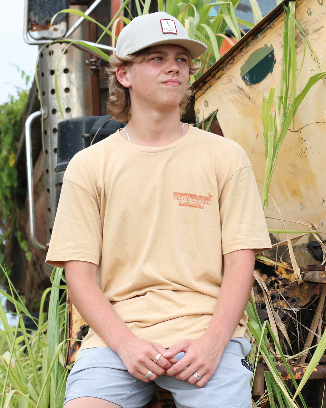 DOG PATCH CORDUROY HAT
