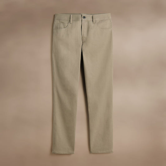 Cashmere Touch 5 Pocket Pant - Light Tan