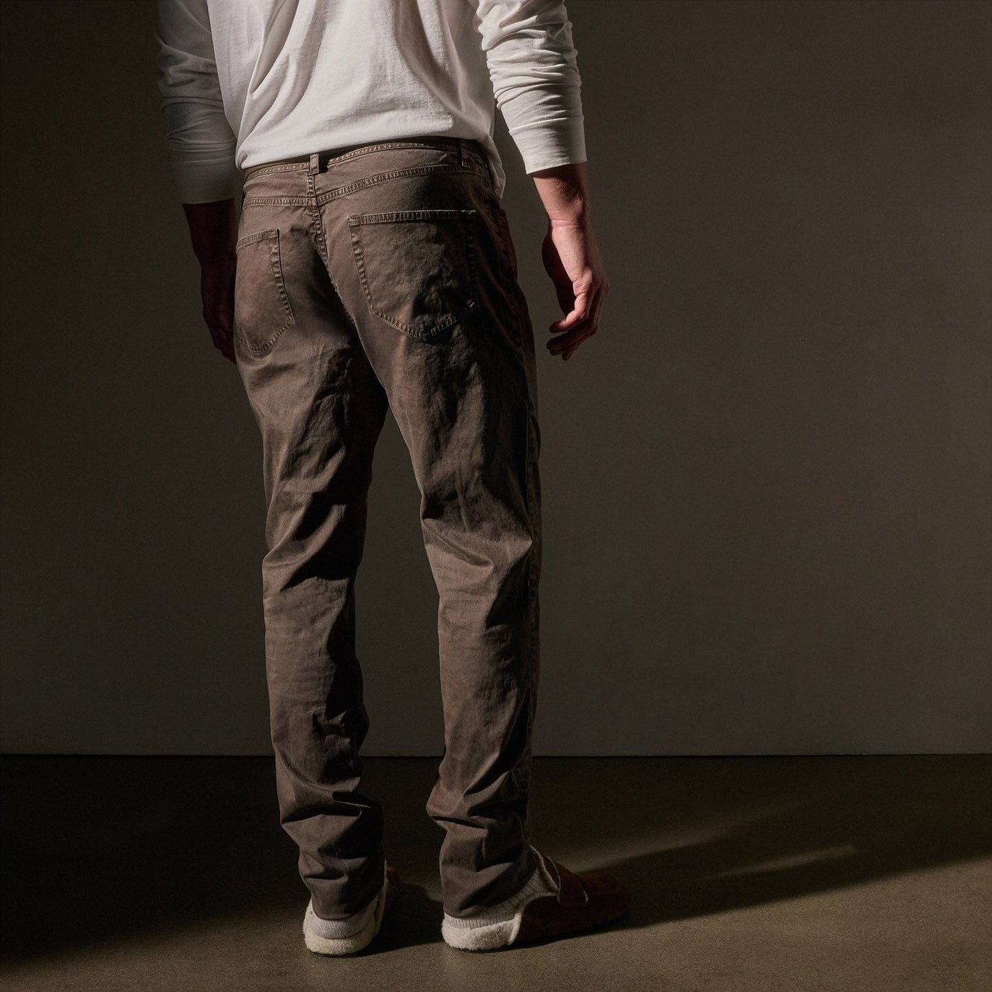 Brushed Twill 5 Pocket Pant - Loam Pigment