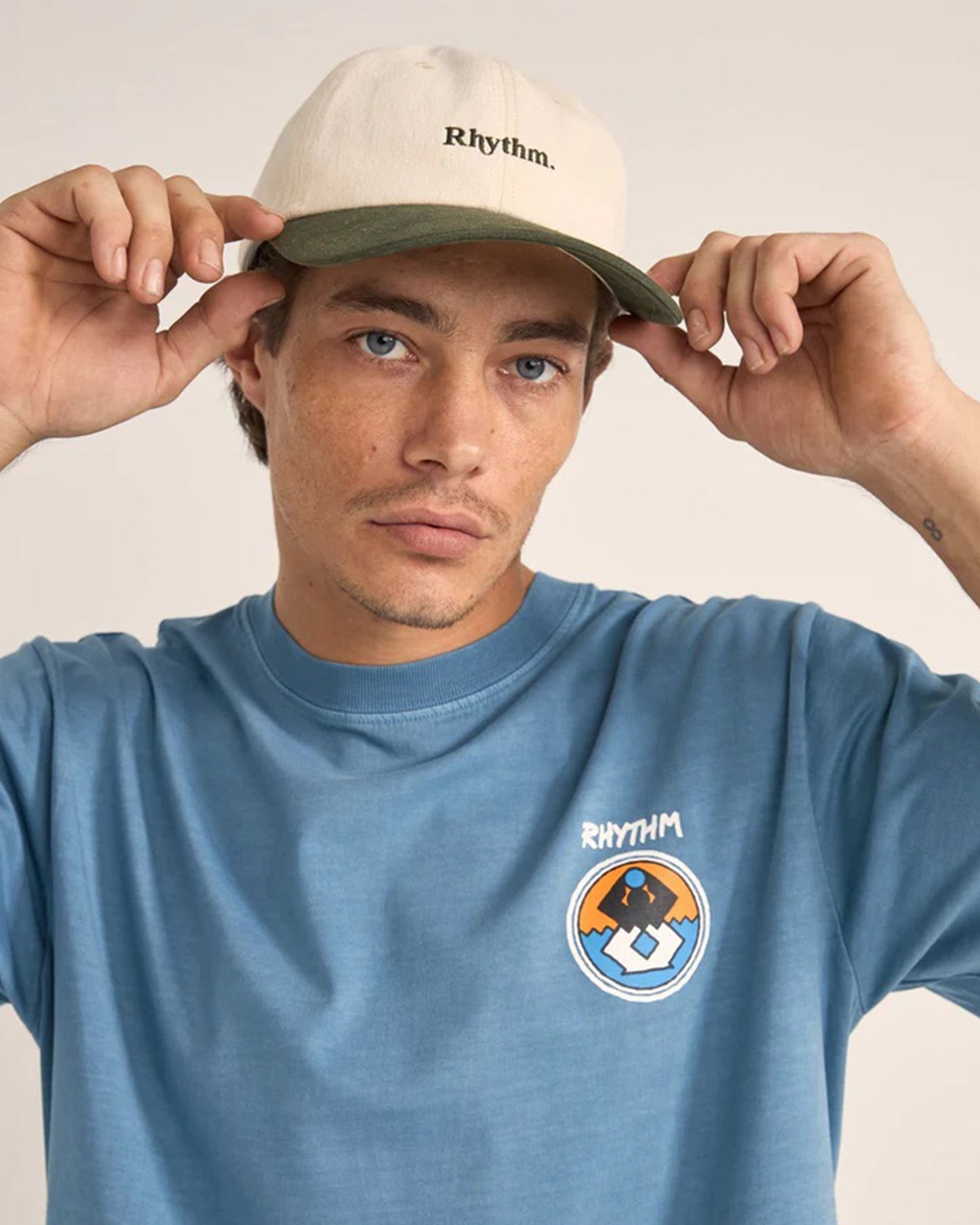 Essential Brushed Twill Cap - Stone