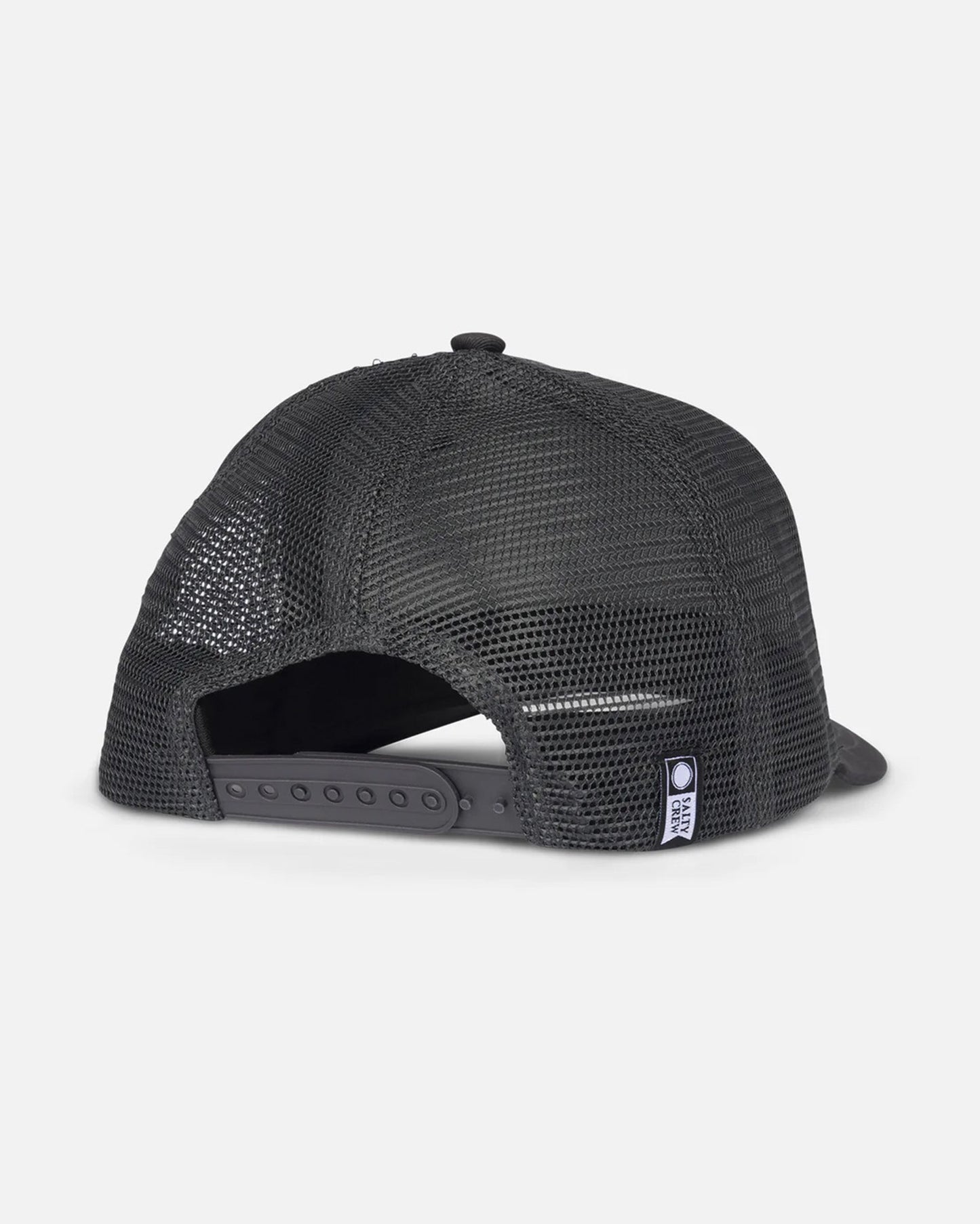 Wahoo Stamp Retro Trucker Hat - Charcoal