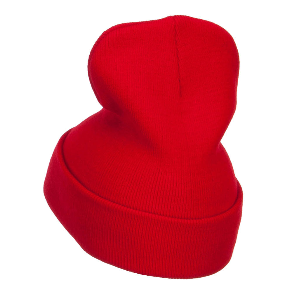 Double Headed Eagle Embroidered Long Beanie