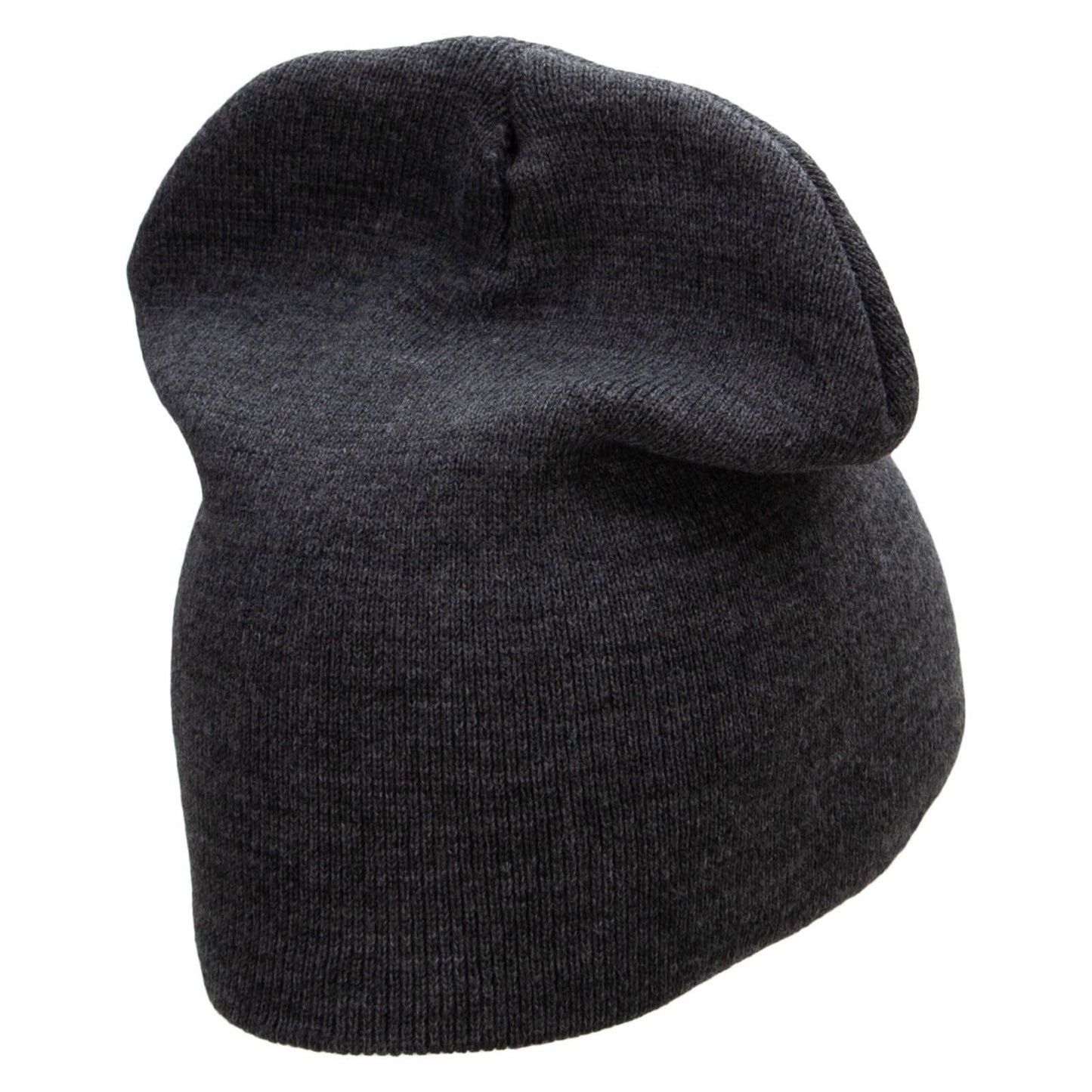 US Navy Veteran Military Embroidered Short Beanie Made in USA