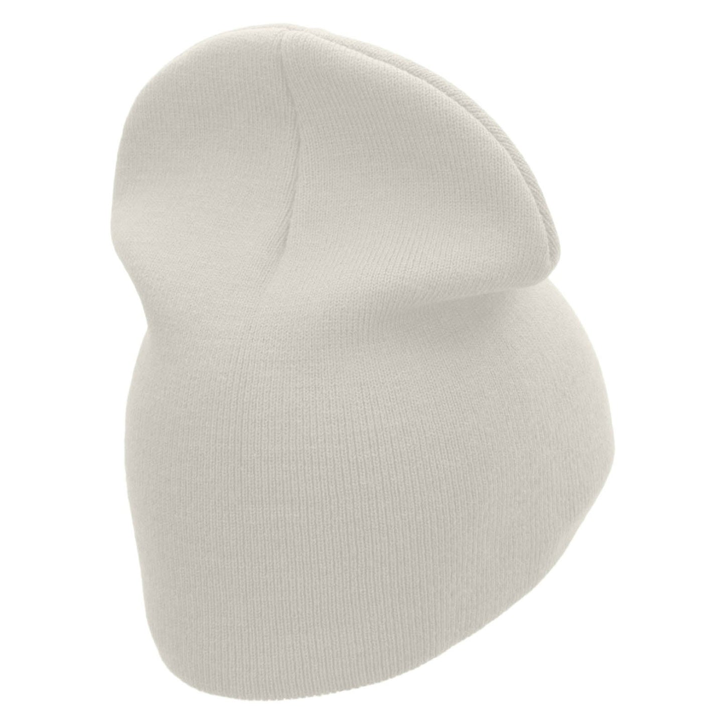 US Navy Veteran Military Embroidered Short Beanie Made in USA