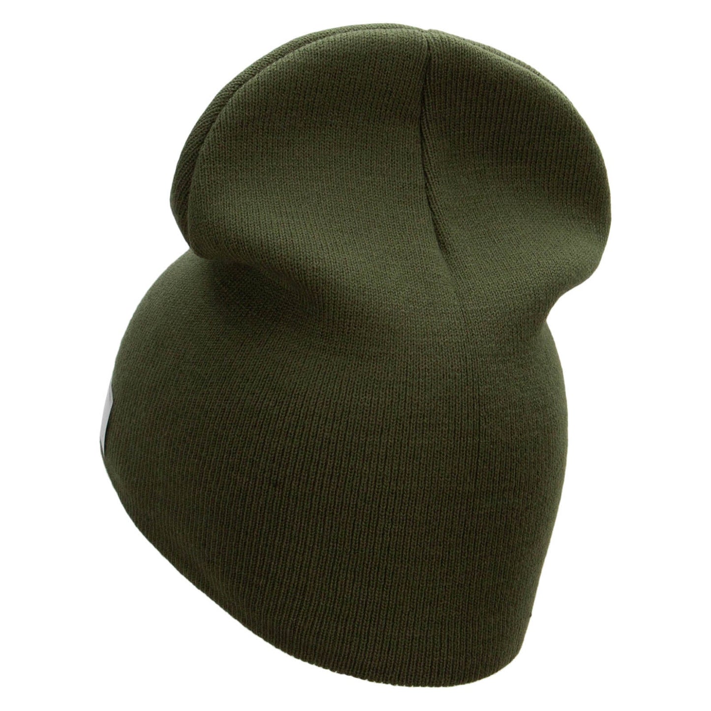 US Navy Veteran Military Embroidered Short Beanie Made in USA