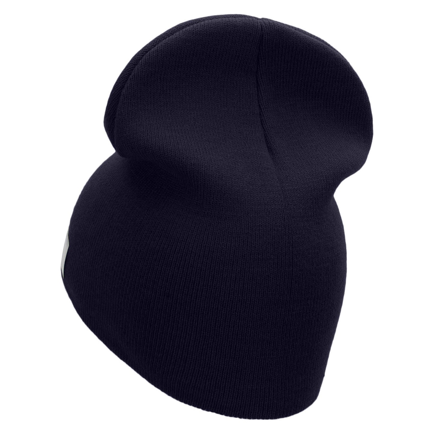 US Navy Veteran Military Embroidered Short Beanie Made in USA